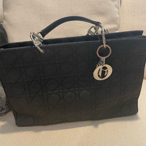 Authentic Dior nylon handbag